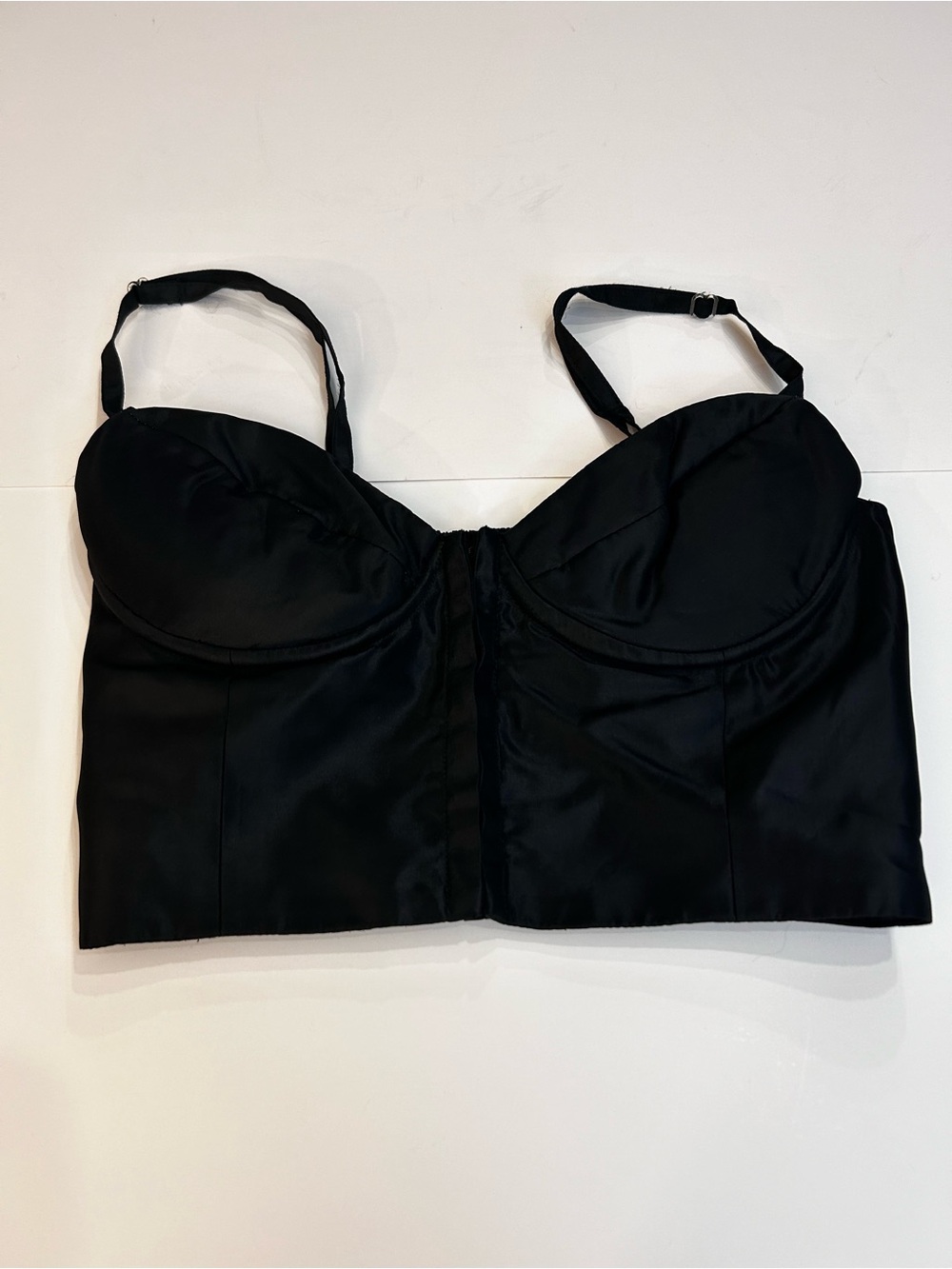 Black Longline Bustier Top - Women Intimates